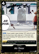 Air Door (Jolly Roger Foil) Foil UC Premium Booster -The Best- OP03-094 NM 2024