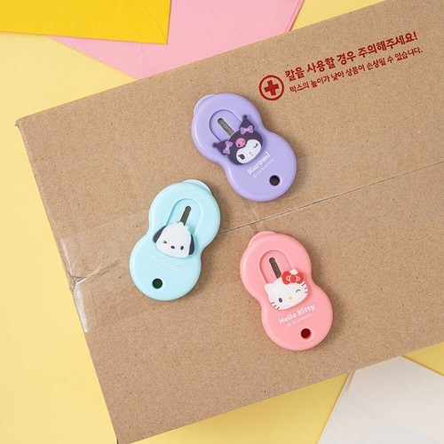 Sanrio Charaktere Mini Cutter Messer Paket Brieföffner (1 Stck.) - Bild 4 von 15