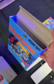 Bomberman Nintendo NES Game CIB Complete Authentic