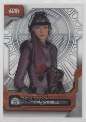 2024 Topps Star Wars High Tek Throne Room Pattern Zam Wesell #100 02v3
