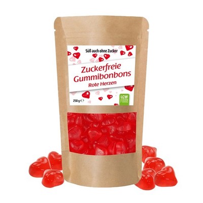 (27,42EUR/kg) 2 x zuckerfreie Gummibärchen 250g Beutel von LCW