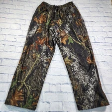 Scent Blocker MENS XL Fleece Camo Hunting Pants Mossy Oak Lined ScentTek