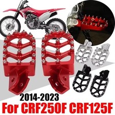 For Honda CRF125F CRF250F CRF125 250 F Foot Pegs Footrest Pedal Accessories part