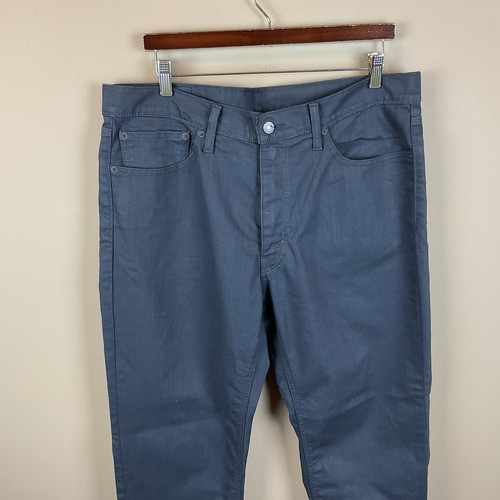Levi’s 541 Jeans Mens 36 X 30 Black Denim 5 Pocket Taper Cotton Polyester - Picture 7 of 11