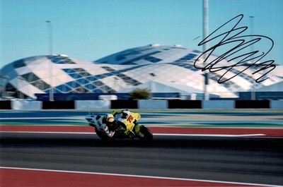 Marco Bezzecchi #72 22-24 Mooney VR46 Racing MotoGP Fahrer signiert 12x8 Foto + COA
