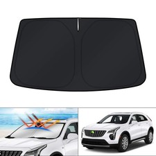 KUST Windshield Sun Shade for 2019-2025 Cadillac XT4 Accessories Wi... Fast Ship