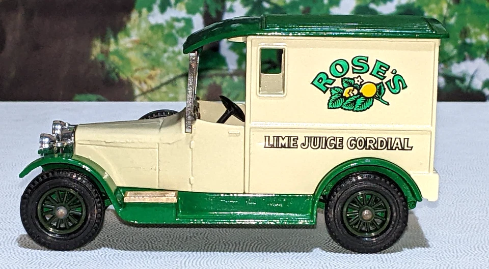 Matchbox  Models of  Yesteryear    Y-5  1927   Talbot   Van  Rose's  Lime Juice - Bild 2 von 4