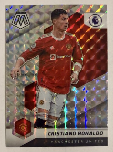 2021-22 Panini Mosaic Premier League #142 Cristiano Ronaldo Mosaic Prizm