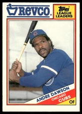 1988 Topps Revco League Leaders Andre Dawson Chicago Cubs #2