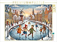 Calvendo Puzzle Ice Skating | 1000 Pieces, Finished Size 25.2 × 18.9 In (64 × 48