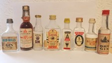 8 bottigliette mignon Gin