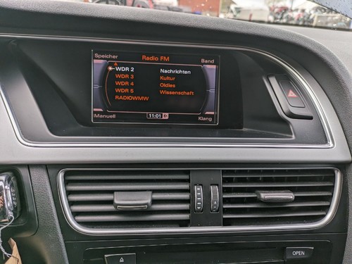 Affichage radio Audi 8T0919604B B8 A4 Avant 2.0 TDI DPF diesel propre ventes exceptionnelles multitronic