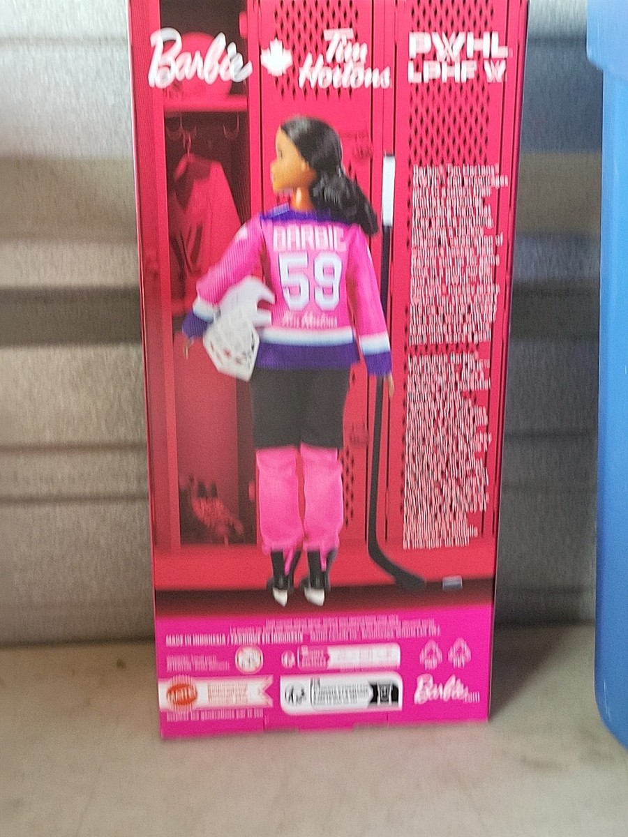 Sarah Nurse Barbie Tim Hortons Mattel 2025 PWHL Hockey Player Doll