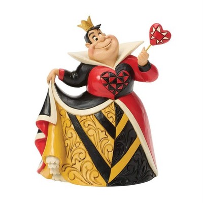 Jim Shore Off With Their Heads - Queen of Hearts 6017854 Disney 2026