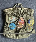 Vintage Military Flight Helmet Bag Desert Storm AC-130H Gunship Patch