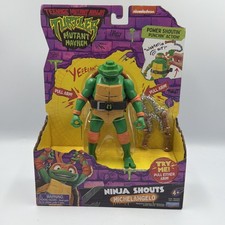 Michelangelo Mutant Mayhem Teenage Mutant Ninja Turtles Ninja Shouts Figure