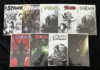 Spawn 279 288 289 290 291 NM Image Lot (9) Variants TWD Homage