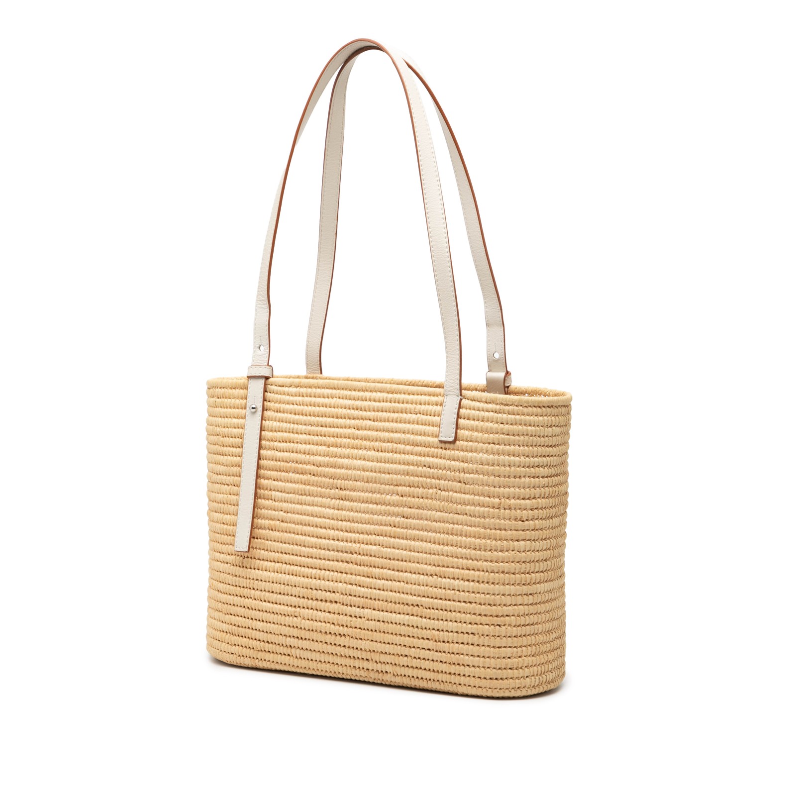 Authenticated LOEWE Small Raffia Square Basket Ba… - image 2