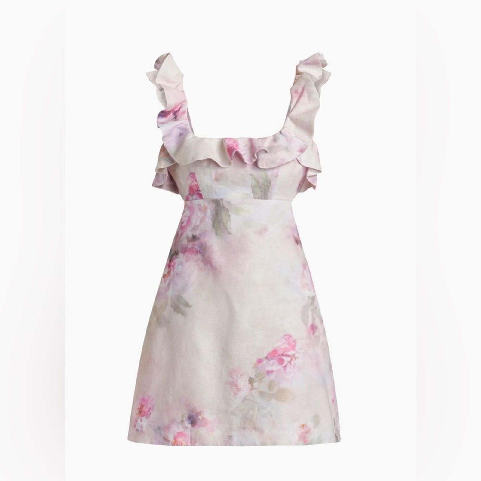 Zimmermann Crush Frill cutout ruffled floral dress, Size 3, 10 US, $750 image 2