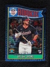 2025 Bowman Mega Box Blue Mojo Refractor 12/150 Dylan Crews #ROY-1 16kt