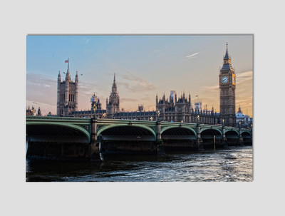 Westminster Bridge London Premium Giclee Print 11'' x 17'' England Wall Art
