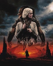 ELLE FANNING signed autograph 20x25cm PREDATOR in person autograph COA