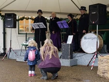 Photo 12x8 Christmas Entertainment Polesden Lacey 'Morrigan', pe c2016