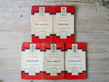 Five Historic Ordinance Survey Maps Of  Galloway - Dumfries, Stranraer Etc