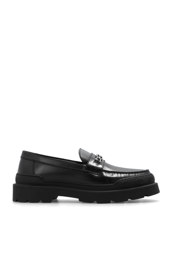 Gucci - Men - Leather loafers - Black 227490₽