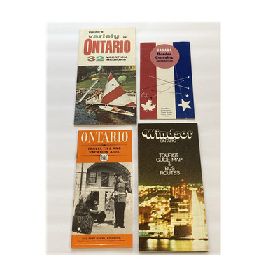 VINTAGE EPHEMERA Ontario Canada Border Crossing 1960s-70s