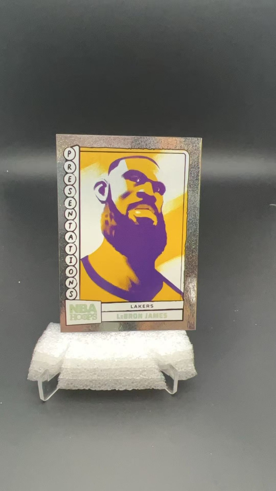 2024-25 Panini Hoops Lebron James Presentations SP Lakers #18829 Tao