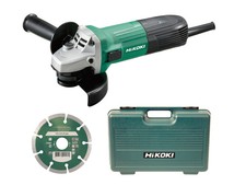 HiKOKI G12STX/J7 Angle Grinder Diamond Blade & Case 115mm 600W 240V
