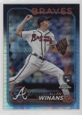 2024 Topps Chrome Prism Refractor Allan Winans #249 1q09