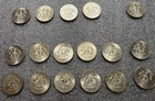 Lot Of 17 40% Silver 1965-1967 Kennedy Half Dollar US Coins Circulated Ungraded — photo 2