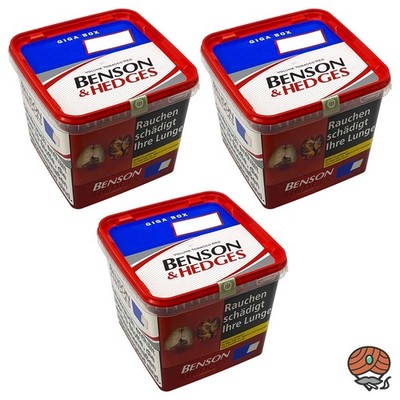 Benson & Hedges Red Volumentabak Giga Box 3x 255g