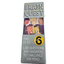 Brain Quest Revised 4th Edition Ages 11-12 Grade 6 Sealed new