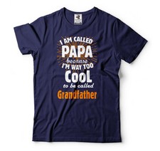 Camisa de papá para hombre Camisa de abuelo Divertida Camiseta de abuelo Camiseta de regalo del día del padre