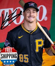 Konnor Griffin Pittsburgh Autograph 8x10 Photo Reprint Signature Free Shipping 