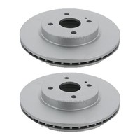 2 Bremsscheiben BelüFtet Ø 258 Mm Triscan Bremsen-Expertise FüR Mazda 2