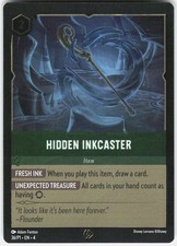Hidden Inkcaster Promo Disney Lorcana Promo Cards 36 NM Cold Foil