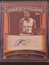 2025-26 Topps - Marks of Excellence Antonio Reeves Serial-numbered /25