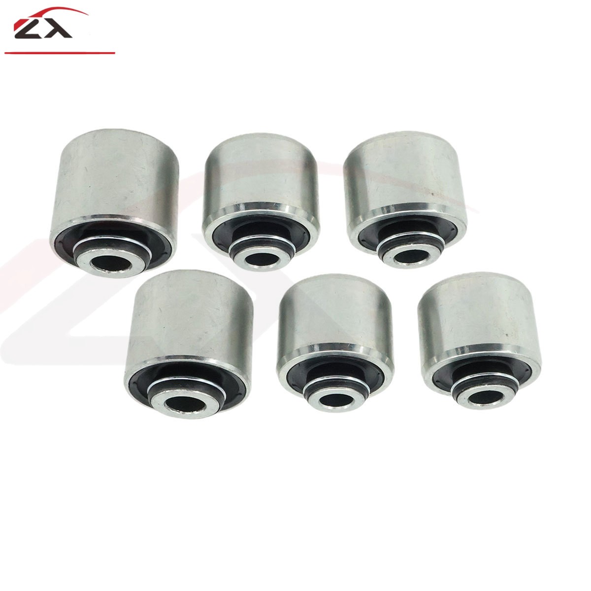 6pcs For 2014-18 Jeep Cherokee Rear Suspension Knuckle Bushing Kit 540-168