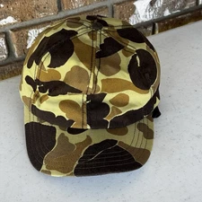Vintage Browning Hunting Camo Trapper Hat Cap Ear Flaps Thinsulate Goretex USA