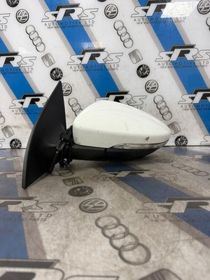 MK3 VW Scirocco Passenger N/S Electric Wing Mirror in Candy White LB9A