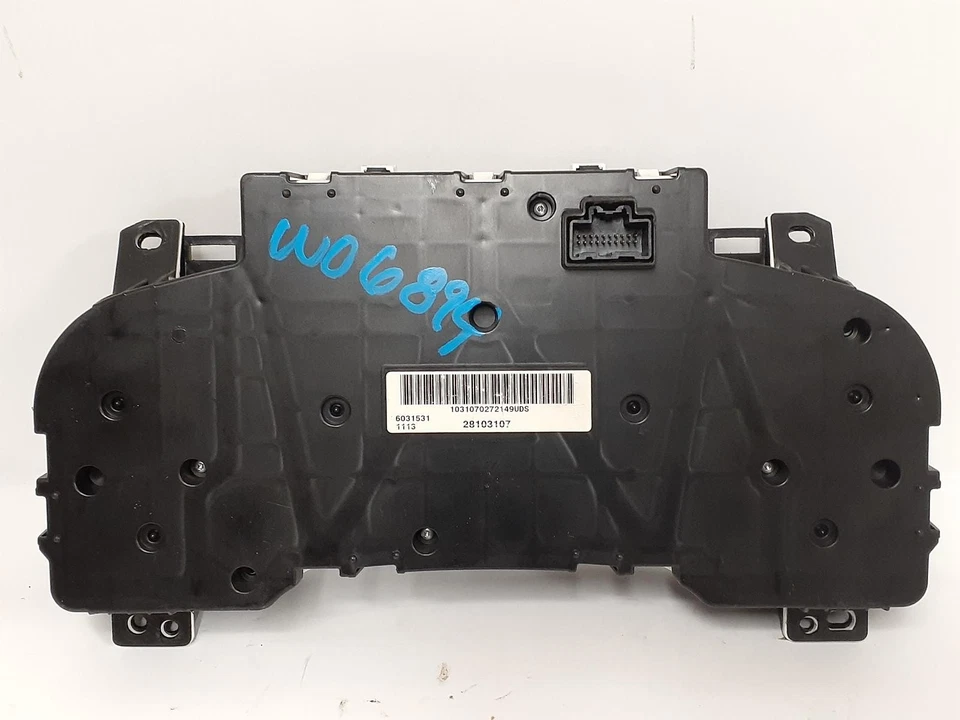 Medidor de velocímetro usado se adapta a: Chevrolet Avalanche 1500 Cluster 2008 KPH Canadá ma Foto 4 de 4