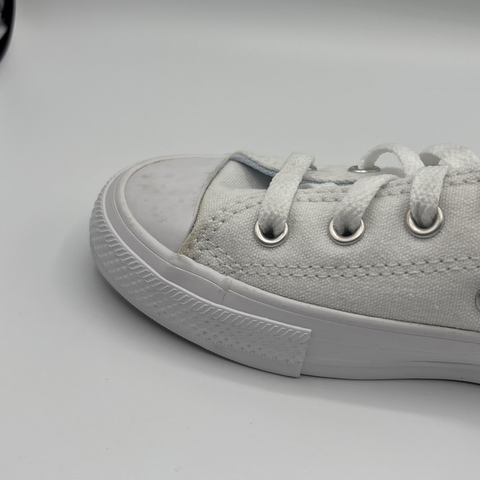 Converse All*Star Girl's Junior Sneakers Sun Graphic White Size US 13 thumbnail 9