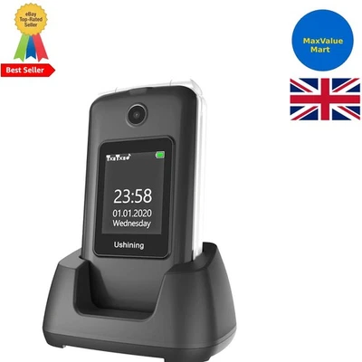 Big Button Mobile Phone for Elderly Senior Easy to Use SIM Free Unlocked SOS UK