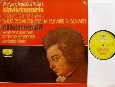 Wolfgang Amadeus Moz - Klavierkonzerte Nr. 8 C-Dur Nr. 27 -Dur Nr.  - F7294z