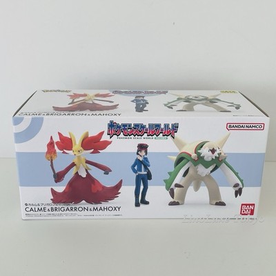 Pokemon Scale World Figure Kalos Region Calem Chesnaught Delphox