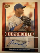 2009 Upper Deck - Inkredible Series 2 Ramon Troncoso #INK-RT (AU)